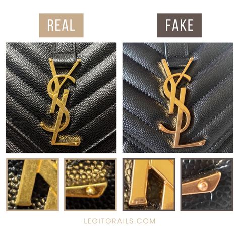 yves saint laurent fake vs real|YSL Kate: Authentic Bag or $500 Knock.